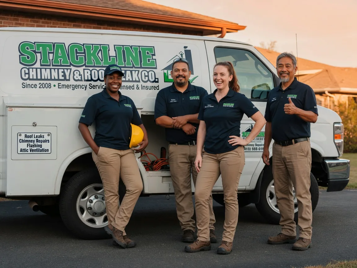 Chimney flashing repair company in Nauvoo, IL